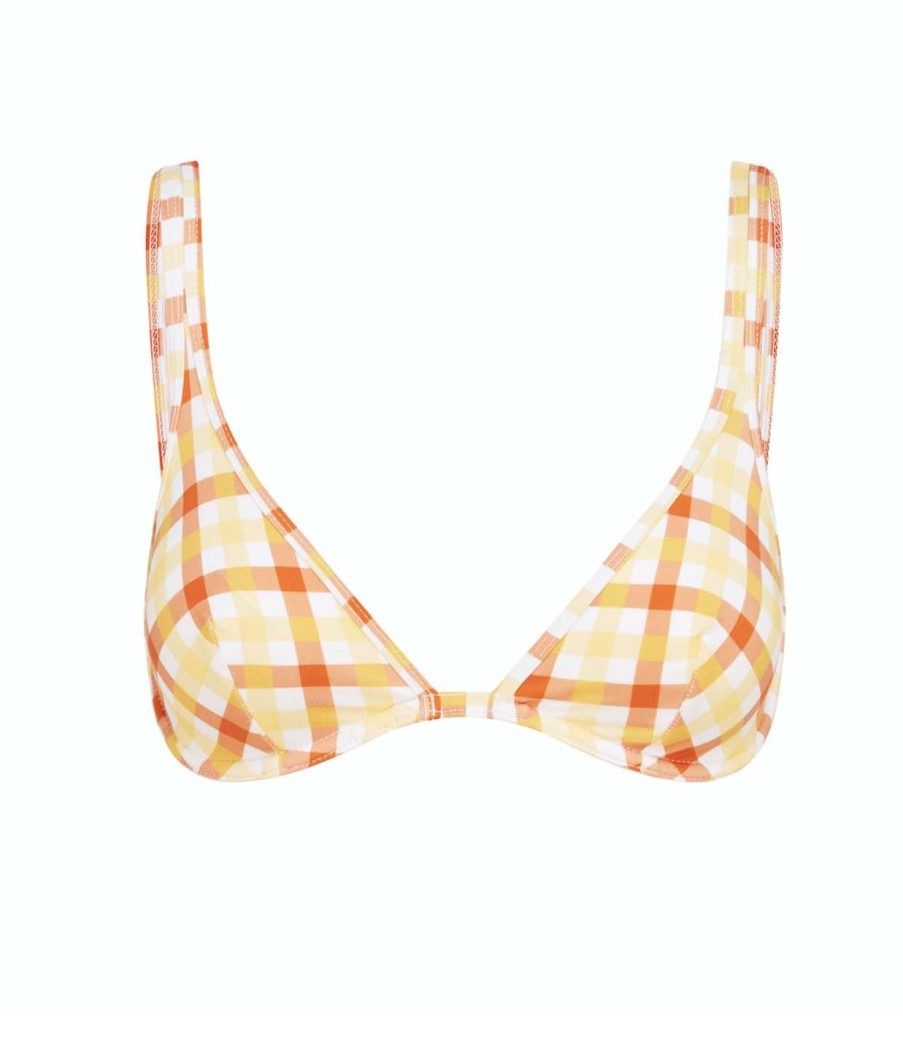 Clothing Ephemera | Classic Bra In Pineapple Gingham