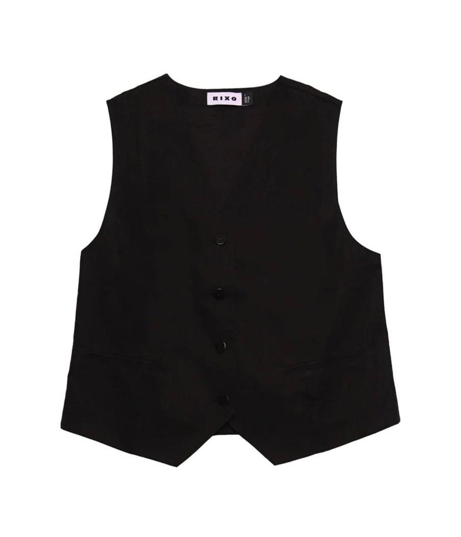 Clothing Rixo | Norah Vest In Black