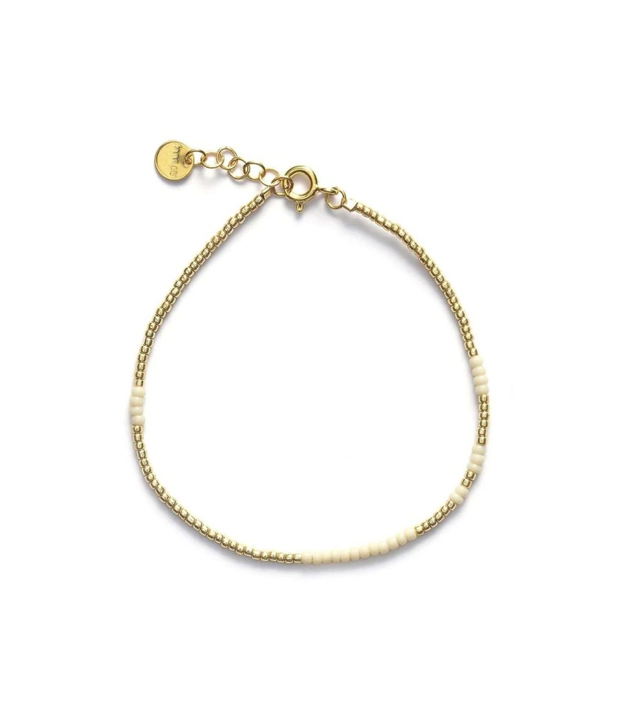 Accessories Anni Lu | Asym Bracelet In Ecru