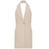 Clothing St Agni | Linen Helm Vest In Natural