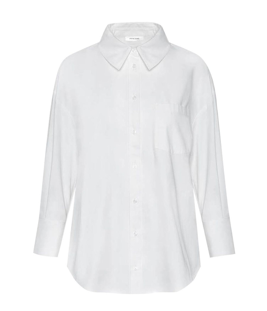 Clothing Anine Bing | Mika Shirt In White