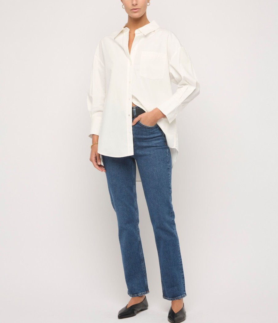 Clothing Anine Bing | Mika Shirt In White