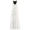 Clothing Lee Mathews | Maggie Scoop Neck Dress In White